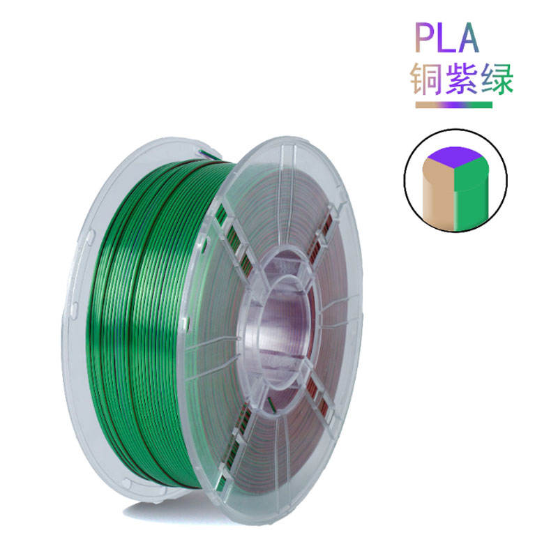 3colors copper/purple/green