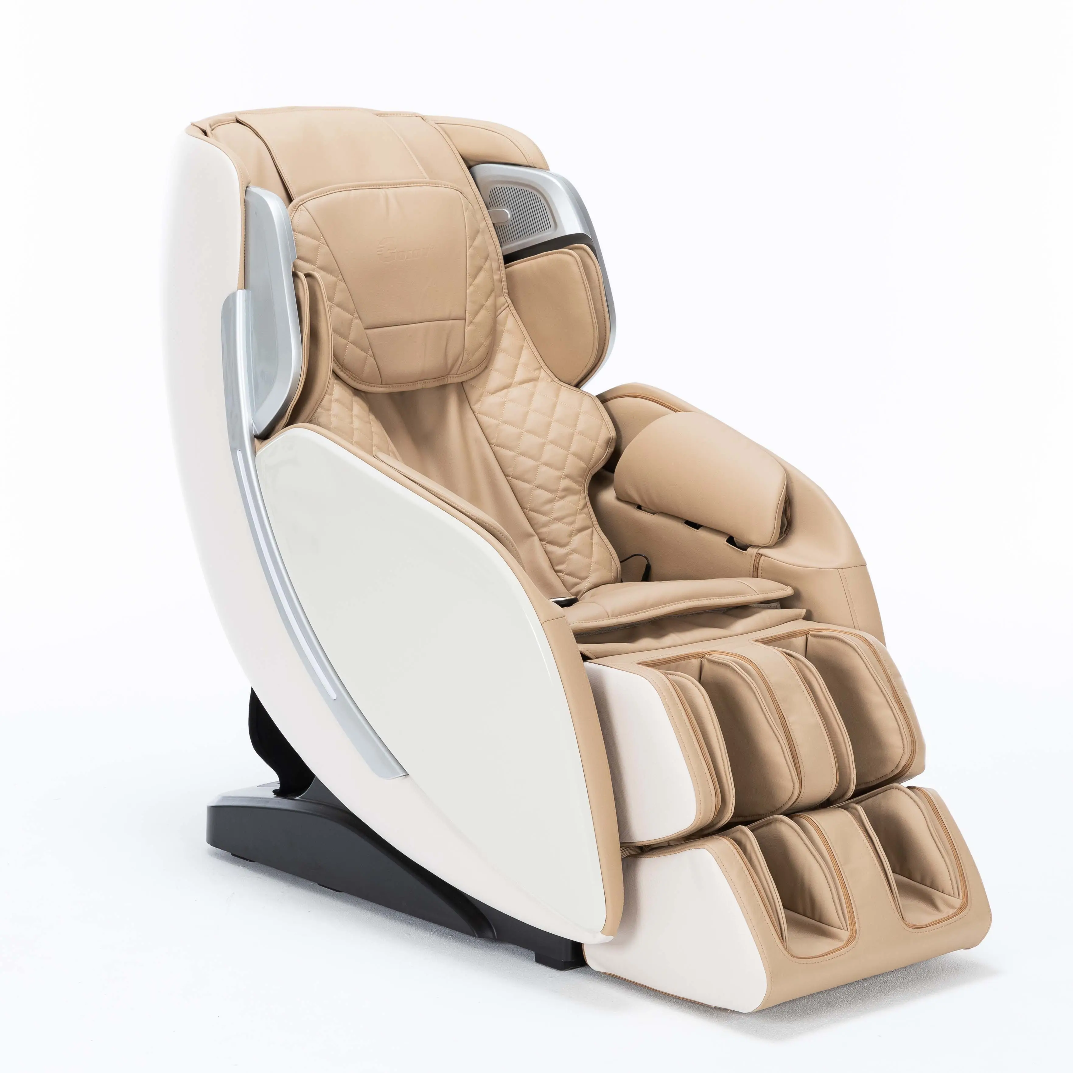 GESS 3D หรูหราไฟฟ้า4D ศูนย์แรงโน้มถ่วงเต็มร่างกาย Shiatsu Recliner เก้าอี้นวด