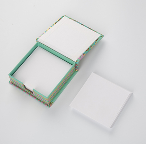 Bloc de notas impreso con logotipo personalizado con cubierta de papel para escribir promociones - Product Image 1