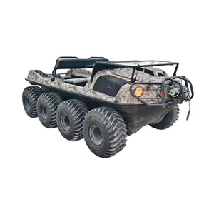 Saf ithal ikinci el Argo 8*8 Amphibious tüm arazi aracı ön vinç kar, bataklık ve orman için uygun - Product Image 1