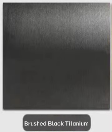 Brushed Black Titanium