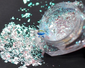SHYZ Bulk Color Shift Cosmetic Flake Opal Chameleon Pigment Powder Ceramic Ink <strong>Sio2</strong> for Nail Paint and Aurora - Product Image 1