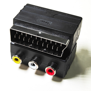 Scart to 3RCA AV <strong>Adapter</strong> Converter Switch for PS4 for Wii DVD in Converter - Product Image 5