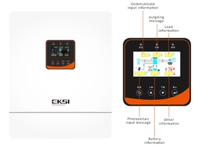 GSO Factory personaliza 3 modos de salida de inversor fotovoltaico híbrido de 3.5KW5.5KW10KW con hasta 9 dispositivos paralelos para uso doméstico - Product Image 5