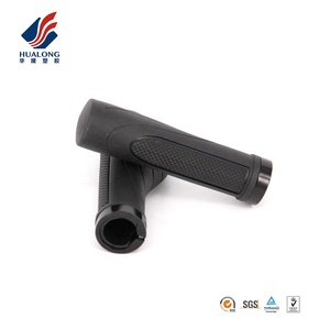 HUALONG HL-G242 Khóa Một Bên 130Mm Phụ Kiện Xe Đạp Màu Đen Tay Nắm Xe Đạp Leo Núi Công Thái Học Bằng Cao Su Tay Lái 132Mm - Product Image 4