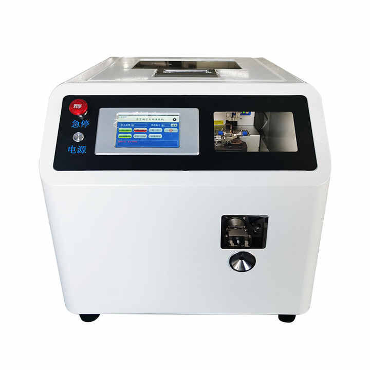 Factory Tube Type Terminal Machine Pin Tube Cold Press Pre-Insulation Automatic Induction Stripping Terminal Crimping
