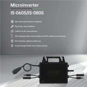 VDE MPPT mikro invertör 600W 800W mikro güneş invertör ızgara ızgara kravat üzerinde WIFI monitör ile IP67 su geçirmez - Product Image 2