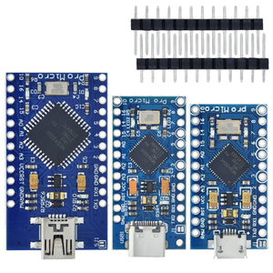 Pro Micro ATmega32U4 5V 16MHz Replace ATmega328 Pro Mini With 2 Row Pin Header For <strong>Leonardo</strong> Mini Usb Interface - Product Image 5