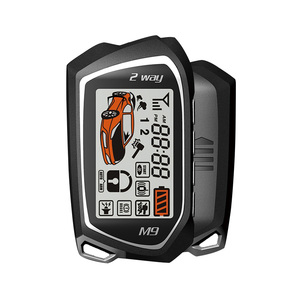 China SPY Keyless Entry 2-Wege-Autoalarmsystem mit großer LCD-Fernbedienung Motors tarter Anti-Hijacking-Funktion - Product Image 2