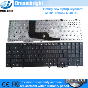 For HP ProBook 6540B 6545B 6550B 6555b Laptop <strong>Keyboard</strong> US <strong>Big</strong> <strong>Enter</strong> <strong>Key</strong> No Pointer - Product Image 2