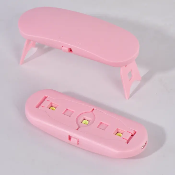 6W Mini lampe à ongles UV LED Gel vernis durci rose blanc sèche-ongles Machine Portable câble USB maison ongles outil sec pour Gel vernis