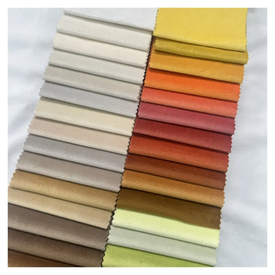 Factory Holland terciopelo 80 colores tela de cortina confeccionada tela de tapicería lista para enviar