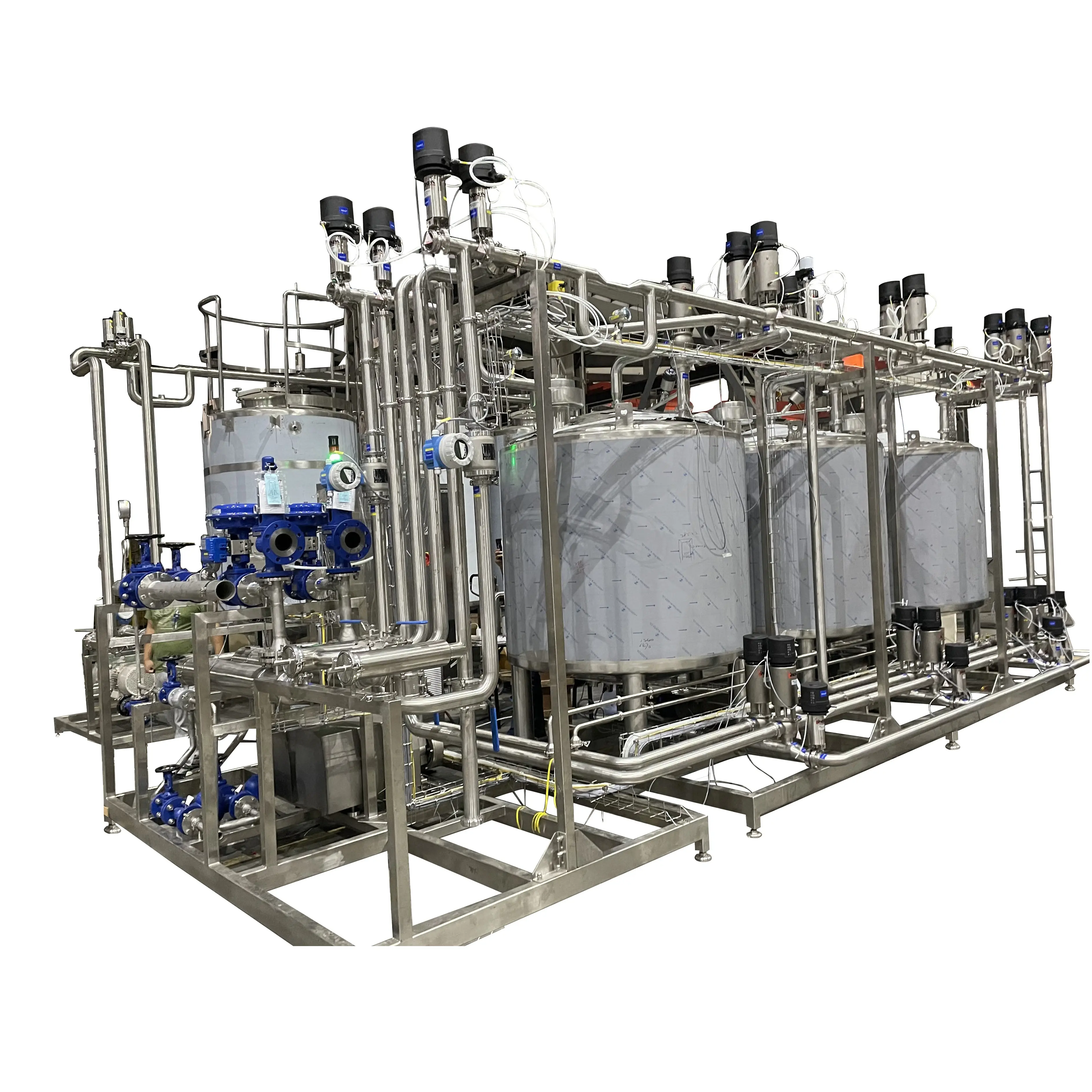 Linea di produzione completa dell'impianto di latte condensato macchine per la lavorazione del latte