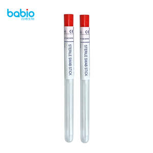 CE และ ISO ได้รับการรับรองทิ้ง Swabs หลอดที่มีจมูกและช่องปาก Swabs - Product Image 3
