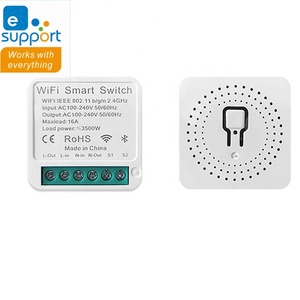 Ewelink App Alexa Google Smart Home Remote <strong>on</strong> Off 2 <strong>Way</strong> WiFi Breaker16A Ewelink WiFi Mini Smart Switch - Product Image 1