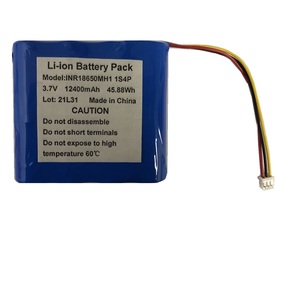 18650リチウムイオン電池パックリチウムイオン電池INR18650 MH1 M32 1S4P 3.6V 3.7V 128000mah IoTデバイス管理リソース用 - Product Image 1