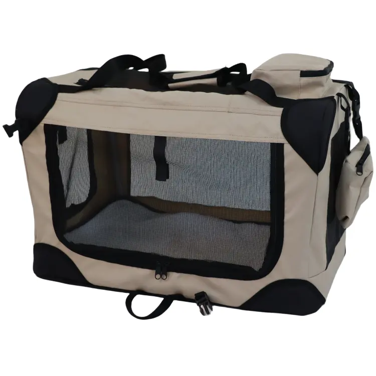Factory direct sale pet waterproof carrier bag foldable portable pet carriers travel soft bag outdoor