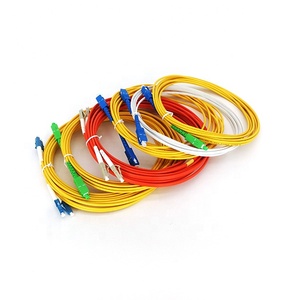 铠装FTTH光纤跳线3m双工OM2跳线SC/APC LC/APC E2000 MTP MPO尾纤光纤跳线 - Product Image 1