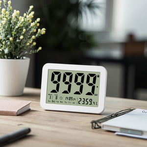 Custom palestra allenamento per bambini studio visivo Smart LCD Timer digitale Pomodoro Timer data secondo Display ad aspirazione magnetica Timer da cucina - Product Image 1