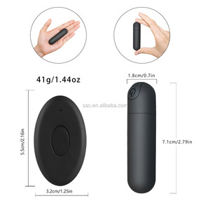 SacKnove Mini pratico USB ricaricabile telecomando elettrico corpo capezzolo Vagina sessuale giocattoli sessuali proiettile vibratore donne - Product Image 4