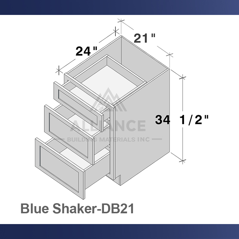 H Shaker bleu-DB21