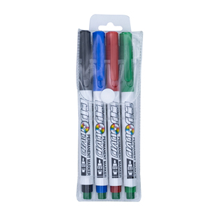 Wholesale CD Permanent Colorful Non-Toxic Marker <strong>Pens</strong> with M F <strong>S</strong> <strong>Tip</strong> Black Blue Red Green Multi-Size Custom Logo - Product Image 5
