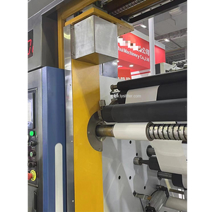 Rotola di controllo PLC ad alta velocità per far rotolare le etichette adesive di carta che tagliano la macchina di riavvolgimento - Product Image 5