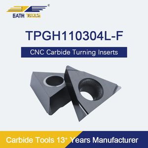 EATH <strong>TOOL</strong> TPGH110304L-F <strong>Lathe</strong> Machining Hard Alloy Metal Precision Boring CNC Triangle <strong>Tools</strong> Carbide Indexable Turning Insert - Product Image 2