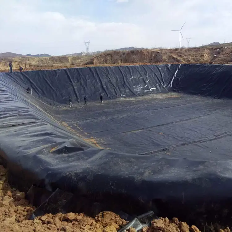 HDPE Geomembrane Pond Liner With 100% Virgin Raw Materials UV Resistance Dam Liner