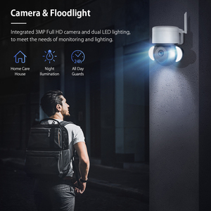 Wireless Mini Digital Security Camera PTZ Two-way Audio Human Detection Outdoor Tuya Camera - Product Image 4