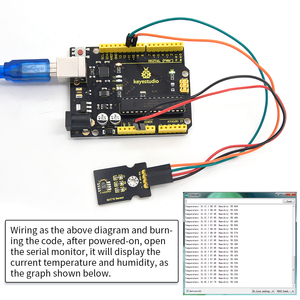 Keyes tudio SHT10 Digitaler Temperatur sensor für Arduino für Micro bit