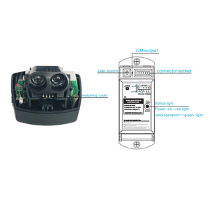 Беспроводной инфракрасный датчик присутствия Autogate с высоким креплением - Product Image 4