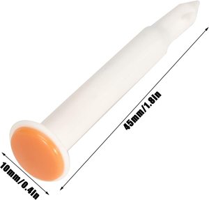 20Pcs Poultry Thermometer Roasted Chicken Disposable Temperature Meter for Cooking <strong>Turkey</strong> Chicken Beef Cooking Meat Pop up <strong>Timer</strong> - Product Image 3