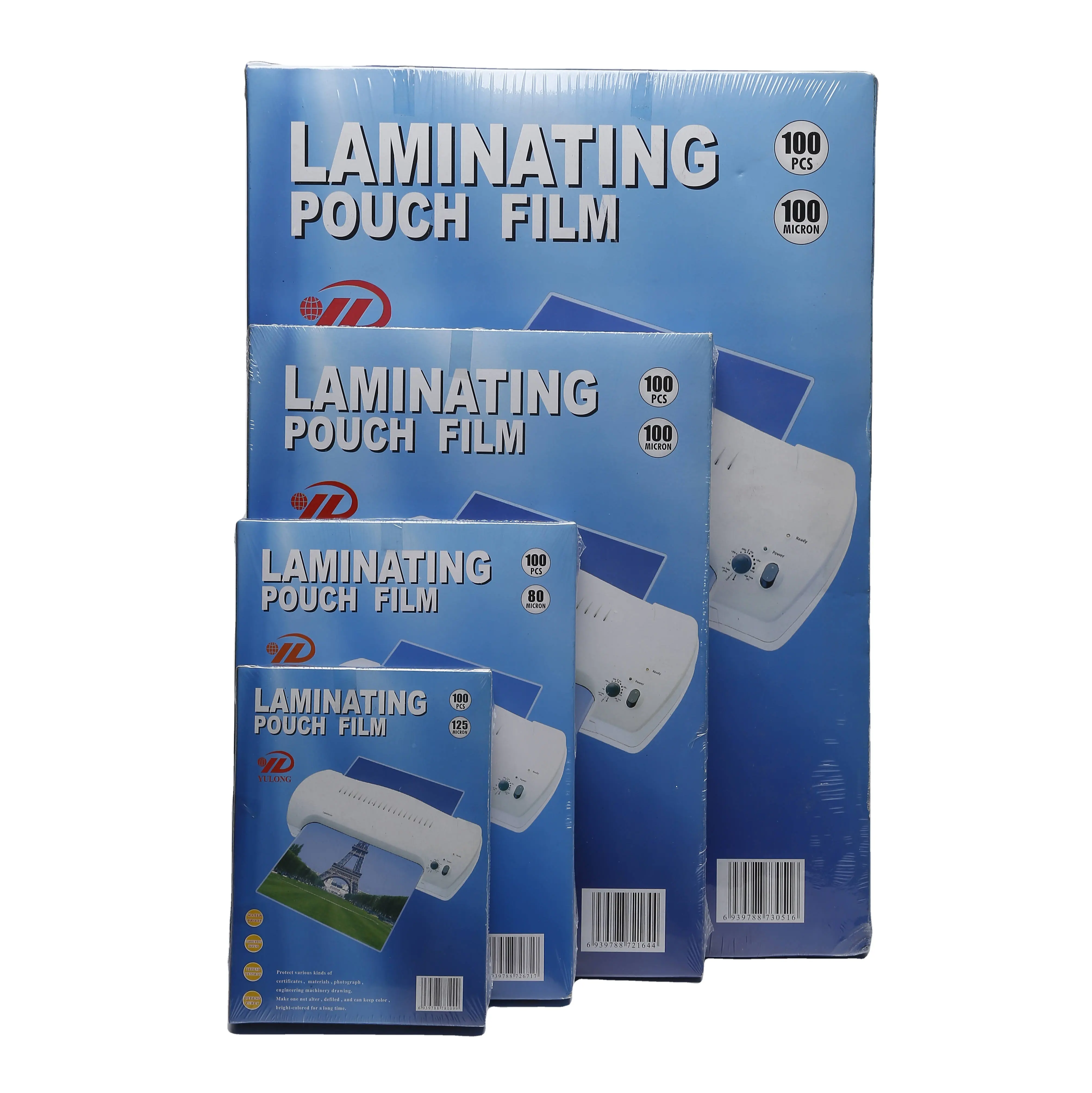 Soft touch A4 A3 A5 transparent plastic PET EVA glossy Laminating Film