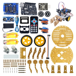 2024 neues intelligentes Roboter-Kit-Auto mit mechanischer Arm fernbedienung, das mit Arduino uno kompatibel ist