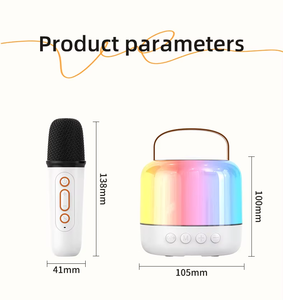 Oradores portáteis audio sem fio Bluetooth portáteis excelentes do microfone duplo para o partido exterior