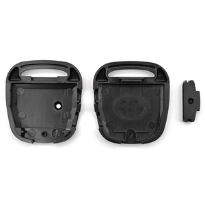 T-oyota車の新しいスタイル2ボタンリモートキーシェル車キーブランクカスタムロゴ付きキーブレードなし - Product Image 2