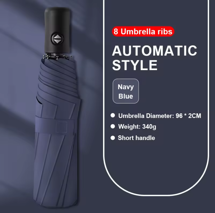 Automatic 8K Navy Blue
