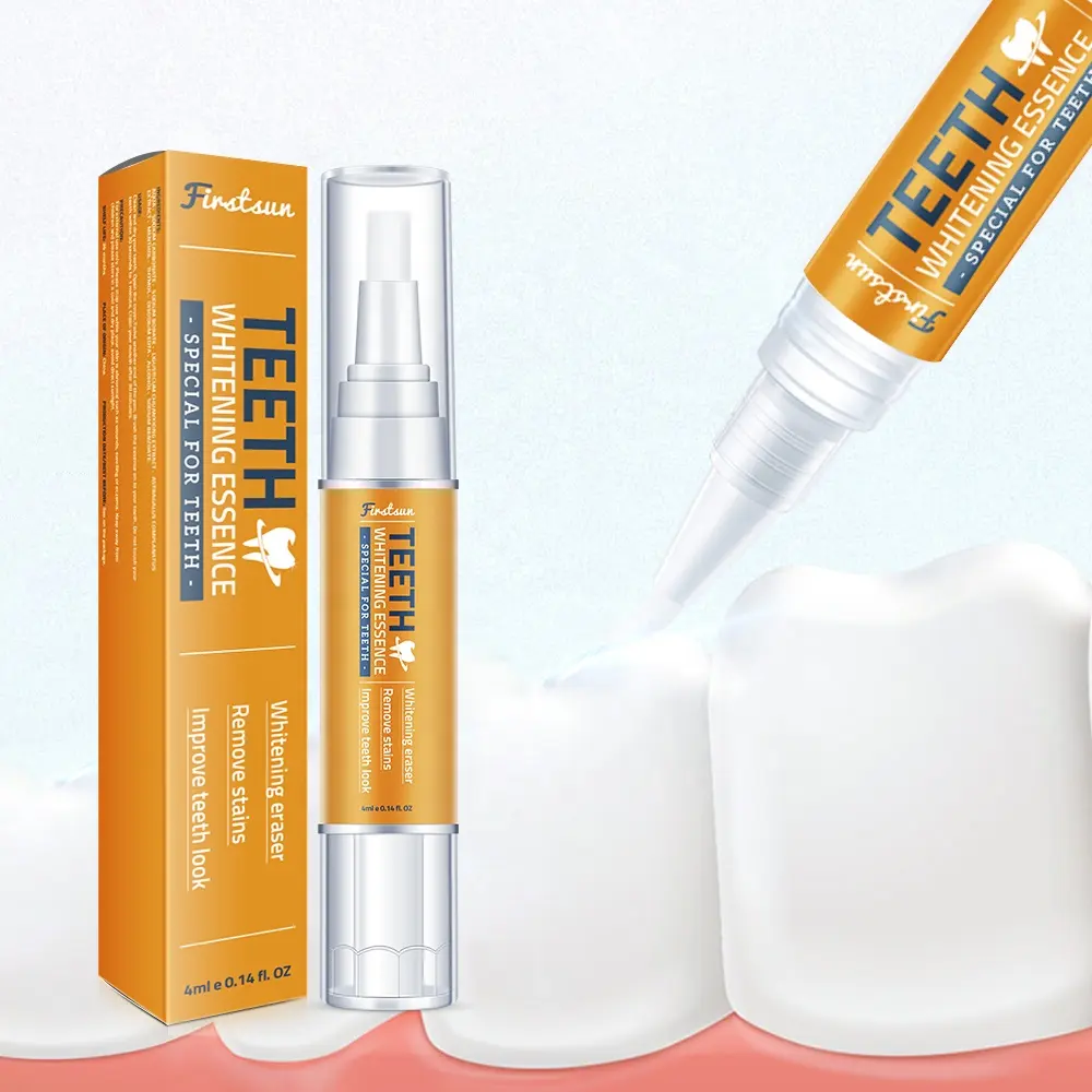 Private Label di Perossido di Idrogeno Teeth Whitening Pen Tooth Gel Decolorante Dei Denti Igiene Orale Macchia di Liquido di Rimozione