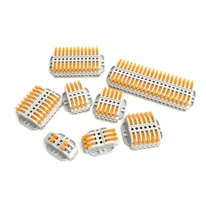 3针快速导线连接器通用紧凑型接线连接器推入式导体接线端子 - Product Image 2