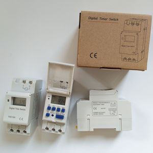 Interruttore di controllo del tempo del microcomputer programmabile 220V 16A timer THC15A interruttore digitale del display - Product Image 3