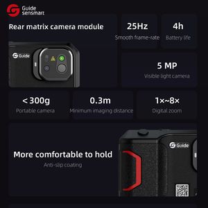 Guide Sensmart PF210 Infrared Thermal <strong>Imager</strong> 256x192 Detector 3.5'' LCD Touchscreen Wi-Fi Connection for Non-contact Inspection - Product Image 5