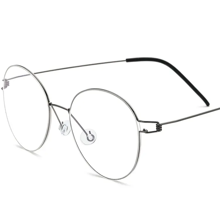 EYEGLASSES Frame Women NEW Ultralight Titanium Glasses Prescription Men Myopia Optical Denmark Korean Screwless Eyewear