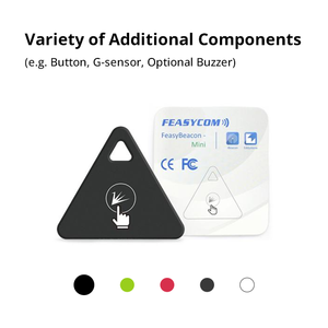 Solución IoT Bluetooth más pequeño 5,1 Etiquetas de seguimiento de bajo costo RTLS RSSI Publicidad BLE Beacon Device - Product Image 5