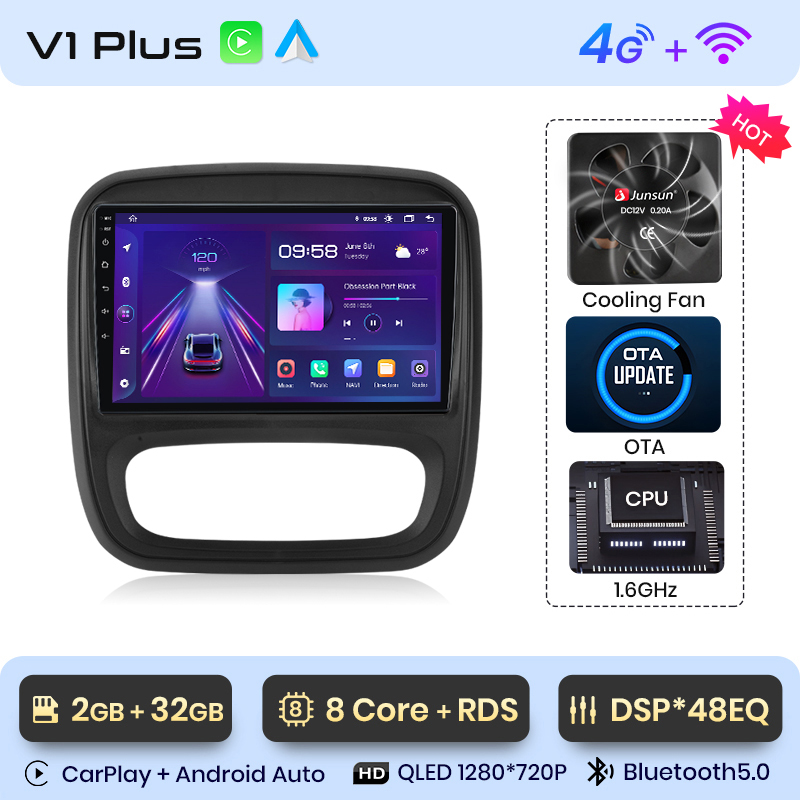 V1 PLUS 2+32 Go 9 pouces