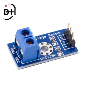 Smart Electronics DC 0-25V Módulo de sensor de voltaje estándar Prueba de ladrillos electrónicos Robot inteligente para Arduino Diy Kit