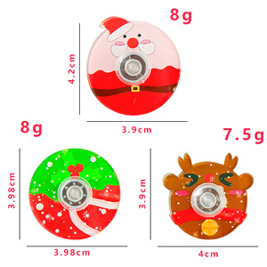 Giáng sinh phim hoạt hình con quay hồi chuyển Đồ chơi giải nén nhỏ quà tặng cho bữa tiệc có tính năng ông già cây nai sừng tấm người tuyết làm bằng nhựa <span class=keywords><strong>Fidget</strong></span> <span class=keywords><strong>Spinner</strong></span> - Product Image 6