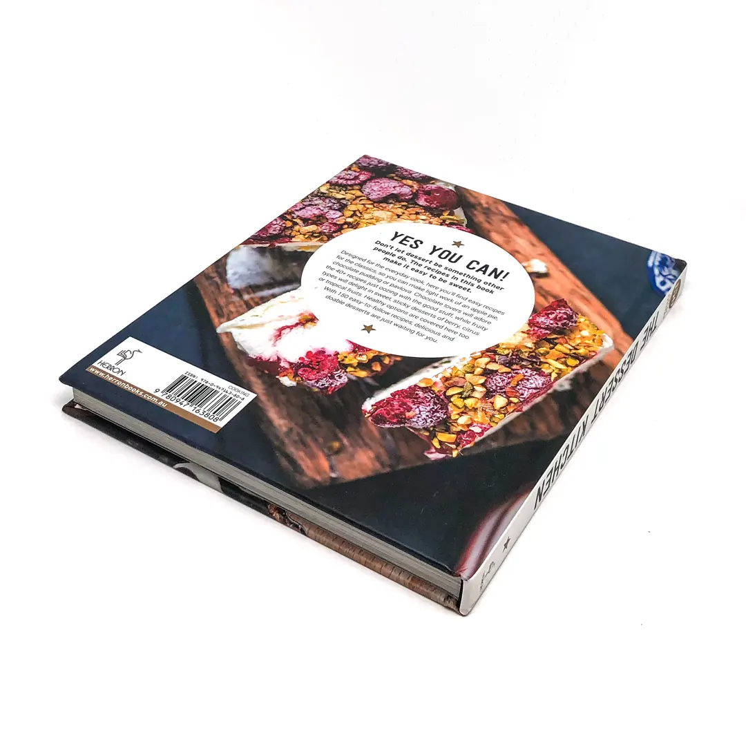 تصميم حديث صغير موك صور كتاب الطبخ مجلة 350g ورق فني بطاقة مطبوعة مخصص كتاب بغلاف مقوى الطباعة