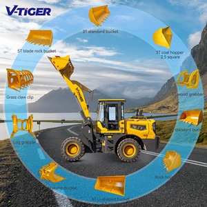 Heavy Duty Operation Durable Fast <strong>Loading</strong> and <strong>Unloading</strong> Mining Wheel <strong>Loader</strong> - Product Image 6