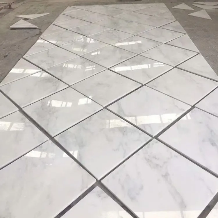 Fuente de la fábrica nuevo diseño de este piso de mármol blanco de
